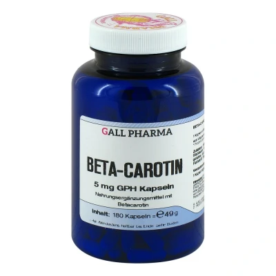 Abbildung von Beta Carotin 5 mg Kapseln