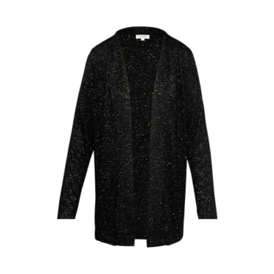 Abbildung von s.Oliver Langer Strickjacke, Damen, Größe: 44, Schwarz