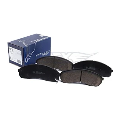 Abbildung von TOMEX brakes TX 12 42 Bremsbelagsatz Vorderachse mit akustischer Verschleißwarnung KIA: Carnival / GRAND 3, 2, I