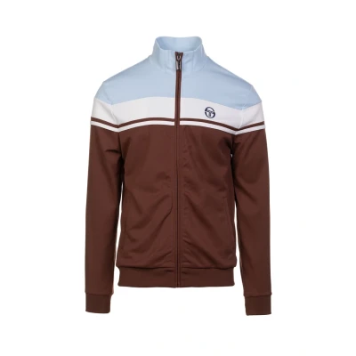 Abbildung von Sergio Tacchini Trainingsjacke, Herren, Größe: Large, Cappuccino celestial blue