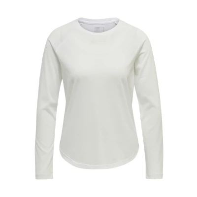 Abbildung von Hummel Vanja Langarmshirt, Damen, Größe: Large, White