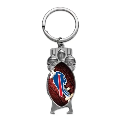 Abbildung von Rico Industries NFL Football Buffalo Bills geformter Flaschenöffner, Schlüsselanhänger, tolles Geschenk