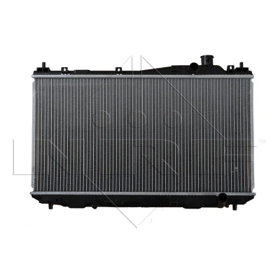 Abbildung von NRF 53440 Kühler, Motorkühlung Aluminium 658 350 16 Kühlrippen gelötet HONDA: CIVIC 7 Coupe, Hatchback