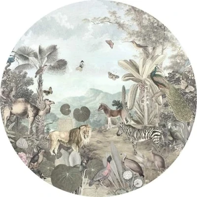 Abbildung von Komar Vliestapete &quot;Utopia&quot;, 125x125 cm (Breite x Höhe), rund und selbstklebend