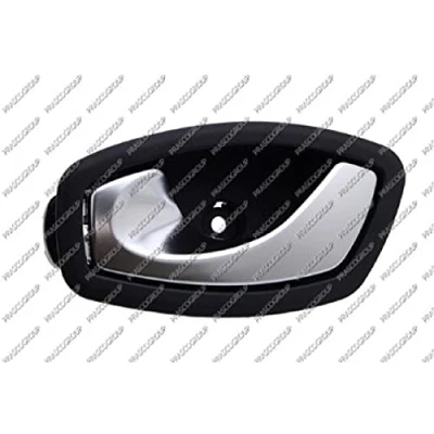 Abbildung von PRASCO RN0868606 Türgriff innen, hinten links, vorne links chrom/schwarz RENAULT: LAGUNA 3 Grandtour,