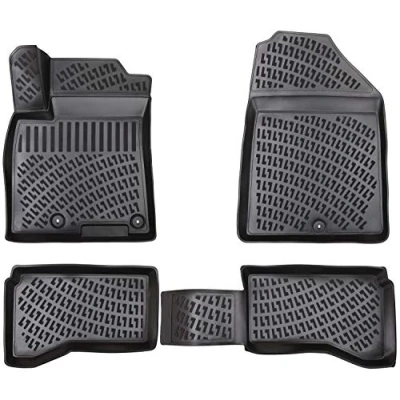 Abbildung von Design 3D Gummimatten Set für KIA NIRO ab 2016 PASST Nicht IN Elektro Version Extra hoher 5cm Rand