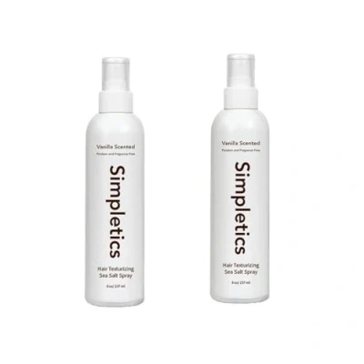 Abbildung von Simpletics Sea Salt Spray, Texturizing Vanilla Spray Hold für Haare, Locken und Beach Waves Feuchtigkeits Haarglanzspray (2PCS)