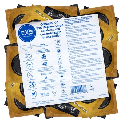 Abbildung von «Magnum» Extra Large, XXL Kondome für noch mehr Freiraum (100 Kondome) 100 St