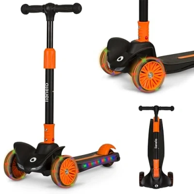 Abbildung von lionelo Dreiradscooter TIMMY, (Set, Set), Hohe Tragkraft: 50 kg / LED Rad und Rahmenbeleuchtung