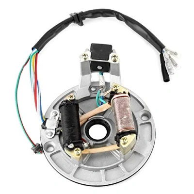 Abbildung von Loncin Pitbike Zündspule Stator Plate Pickup Ignition Coil Rotor Statorplatte Magneto for Pit/Dirt Bike 70Cc 90Cc 110Cc 125Cc