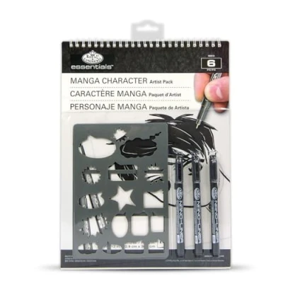 Abbildung von Royal &amp; Langnickel RD 514 Set Block/Malmedium, Manga