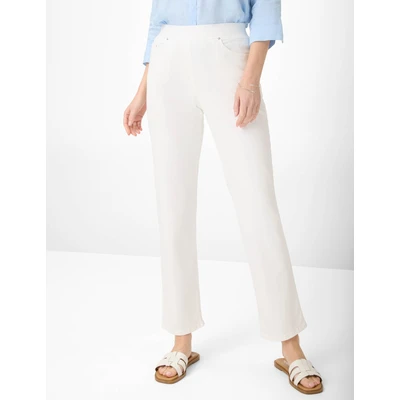 Abbildung von BRAX Style Carina Jeans Straight Leg, Damen, Größe: 38xS, White