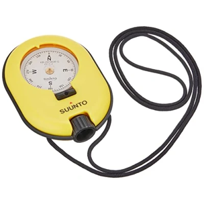 Abbildung von Suunto Kompass KB 20/360R G, Globale Ausrichtung, SS020419000, 6.5 cm, gelb