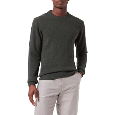 Abbildung von Casual Friday Herren Karl Crew Neck Bounty Knit Pullover, 1810271/Bison Melange, S
