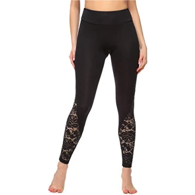 Abbildung von Merry Style Leggings Damen Lange aus Viskose MS10 305 (1 tlg) elastischer Bund