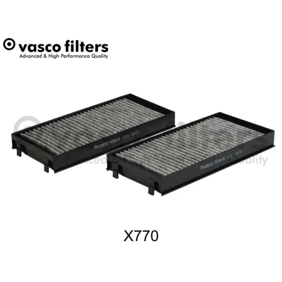 Abbildung von DAVID VASCO X770 Innenraumfilter Aktivkohlefilter 294 138 34 BMW: X5, X6