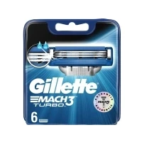 Abbildung von Gillette Mach3 Turbo Men’s Razor Blades 6 St.