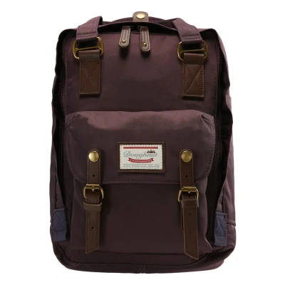 Abbildung von Doughnut MACAROON Rucksack Unisex 16L mit Laptopfach I Studenten funktionell &amp; handgefertigt ideal als Reise oder leichter City Daypack (Grape)