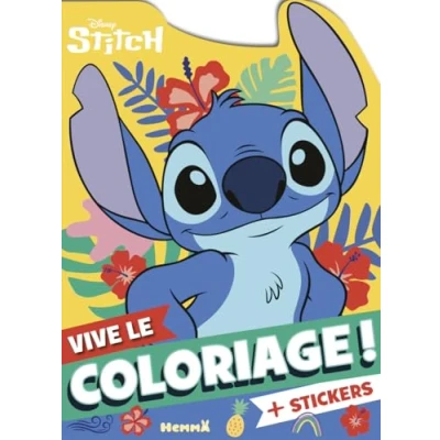 Abbildung von Disney Stitch Vive le coloriage !: Avec des stickers