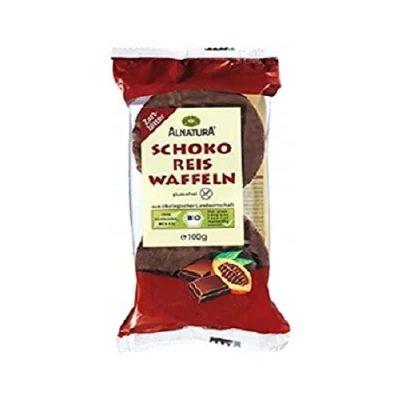Abbildung von Alnatura Bio Schoko Reis Waffeln Zartbitter 100G