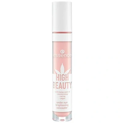 Abbildung von essence HIGH BEAUTY under eye brightening concealer, Nr. 01 rosé beige, nude, aufhellend, pflegend, regenerierend (5,5ml)