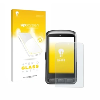 Abbildung von upscreen Entspiegelungs Schutzglas für Wahoo Elemnt ACE Schutzfolie Matt, Glas Folie [mattierend, 9H Panzerschutz, Anti Fingerprint]