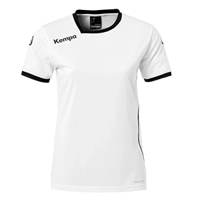 Abbildung von Kempa Damen Curve Trikot, weiß/Schwarz, XL