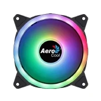 Abbildung von Aerocool Duo 14 ARGB LED PC Fan, 140 mm, 1000 rpm, Curved Fan Blades for Maximum Cooling and Anti Vibration Pads