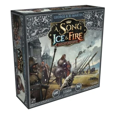 Abbildung von CMON, A Song of Ice &amp; Fire Stark, Starterset, Tabletop, 2 Spieler, Ab 14+ Jahren, 45+ Minuten, Deutsch, Mehrsprachig, Mehrfarbig, Bunt