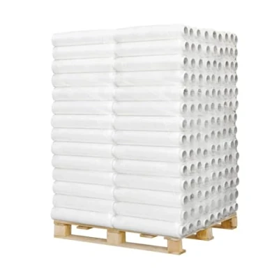 Abbildung von V1 Trade Stretchfolie Transparent Strechfolienrolle 252 Wickelfolie Handstretchfolie 350m/50cm Verpackungsmaterial Verpackungsfolie auf Rolle Folie Für Möbel Folien Umzug Umzugsfolie