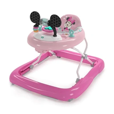 Abbildung von Bright Starts Lauflernhilfe MINNIE MOUSE Tiny Trek™ Walker, Forever Besties™, 2 in 1 mit Licht und Sound