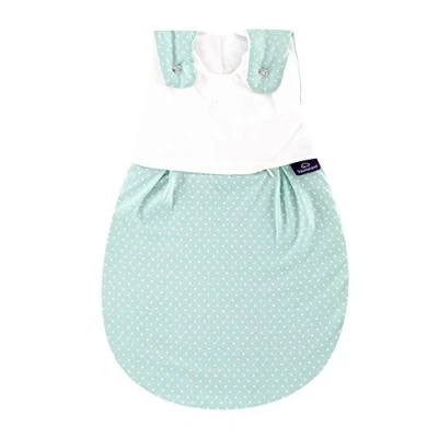 Abbildung von Träumeland S0100302 Außenschlafsack LIEBMICH Pünktchen mint, Größe 50/56, mehrfarbig