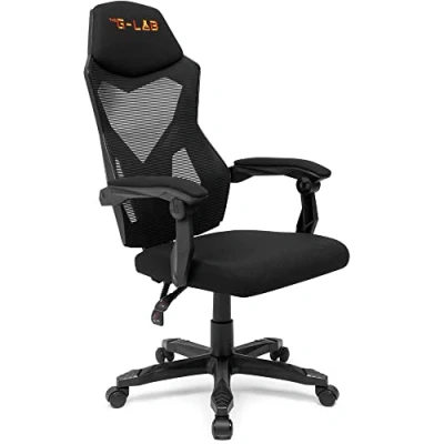 Abbildung von THE G LAB K Seat Rhodium ATOM atmungsaktiver Mesh Gaming Stuhl, komfortabler ergonomischer Bürostuhl, gepolsterte Kopfstütze, 120 verstellbare Rückenlehne, maximales Gewicht 120kg NEU 2022