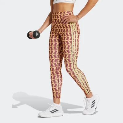 Abbildung von adidas Performance X FARM 7/8 Leggings Tights, Damen, Größe: XL, Semi spark/shadow red