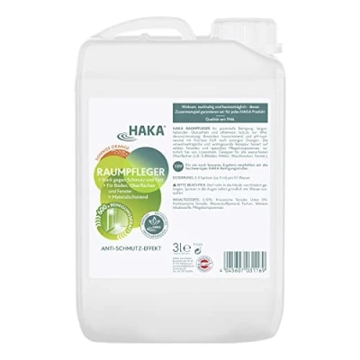 Abbildung von HAKA Raumpfleger Sonnige Orange Universalreiniger Boden, 600 Anwendungen, 3 L Kanister