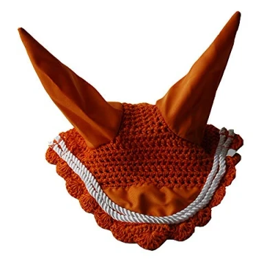 Abbildung von Rhinegold 0 Fly Veil/Noise Muffler Cob Tangerine Fliegenschleier