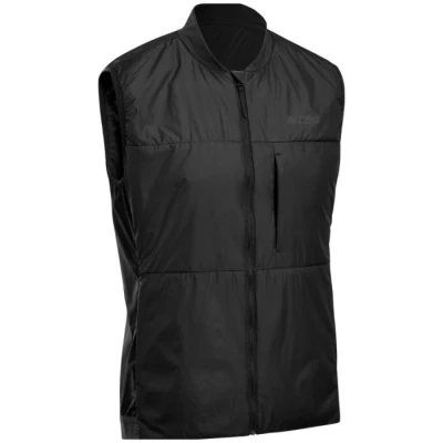 Abbildung von CEP Reversible COLD Weather Running Weste, Herren, Größe: Large, Black