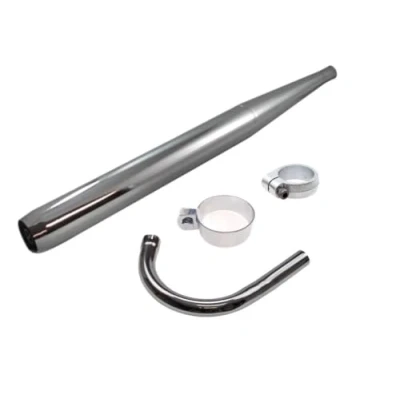Abbildung von Auspuff + Steck Krümmer Schellen Set für Zündapp C CS GTS KS 50 Typ 517 529