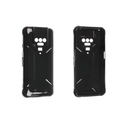 Abbildung von caseroxx Schutz Hülle TPU kompatibel mit Cubot Kingkong Power, Gummi Handy Tasche schwarz