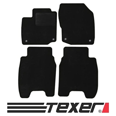 Abbildung von TEXER Textil Fußmatten Passend für Honda Civic IX Diesel Bj. 2012 2016 Basic
