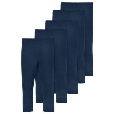 Abbildung von NEXT Leggings (3 bis 16 Jahre), 5er Pack Marineblau 3 Jahre