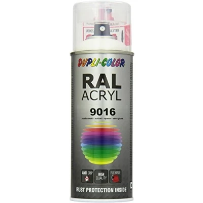 Abbildung von DUPLI COLOR 641909 RAL Lack Spraydose 9016 400