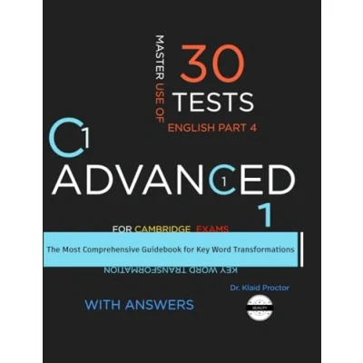 Abbildung von C1 ADVANCED (Key Word Transformation): 30 Practice Tests for the Cambridge Exam