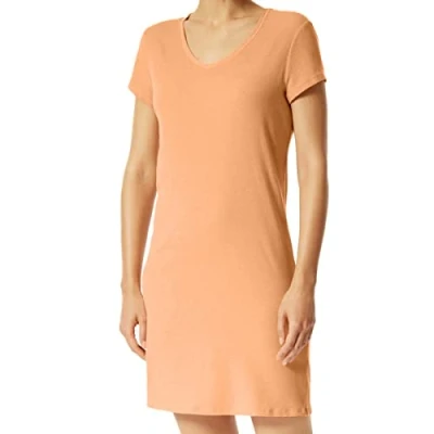 Abbildung von Schiesser Damen Sleepshirt, 80cm Nachthemd, apricot, 40