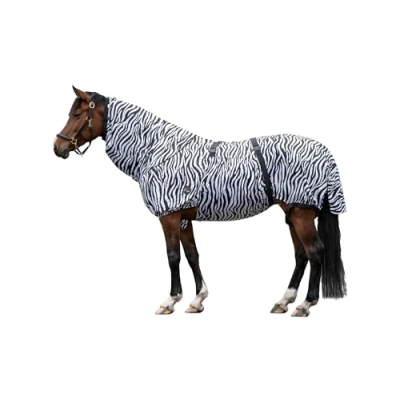 Abbildung von HKM EkzemerDecke Zebra Weiß/Schwarz 155/205