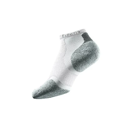 Abbildung von Thorlo Unisex Experia No Show athletic socks, Weiß, XS EU