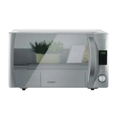 Abbildung von Candy Cmxg25Gdss Mikrowelle mit Grill und Cook in App, 25 Liter, 40 automatische Programme, 1450 W, Weiß