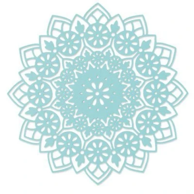 Abbildung von Sizzix Thinlits Stanzschablone 664882 Mandala von Eileen Hull Cutting dies, Multicolore, Einheitsgröße