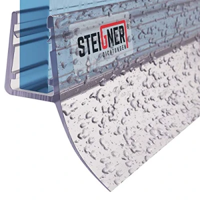 Abbildung von STEIGNER Duschdichtung UK12 gerade, L: 30 cm, (1 Stück Packung, Einzeldichtung), für 6mm bis 8mm Glasstärke