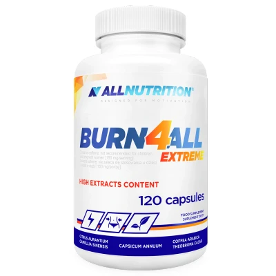 Abbildung von ALL NUTRITION NUTRITION® BURN 4 Extreme Diät Support 120 Kapseln Kapsel